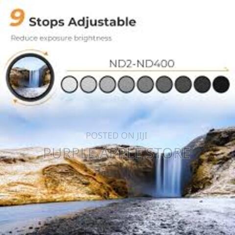 (82mm) K F Concept Variable Fader Nd2-Nd400 Filter