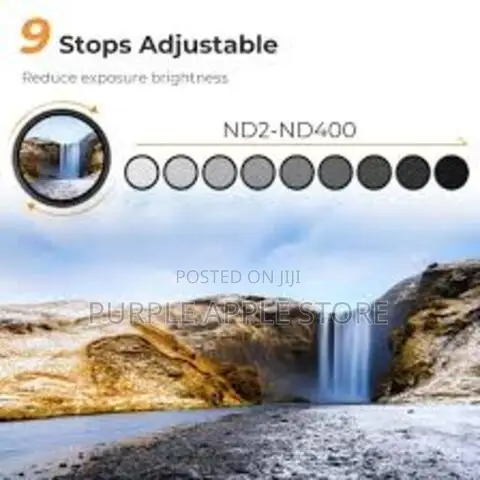 (82mm) K F Concept Variable Fader Nd2-Nd400 Filter