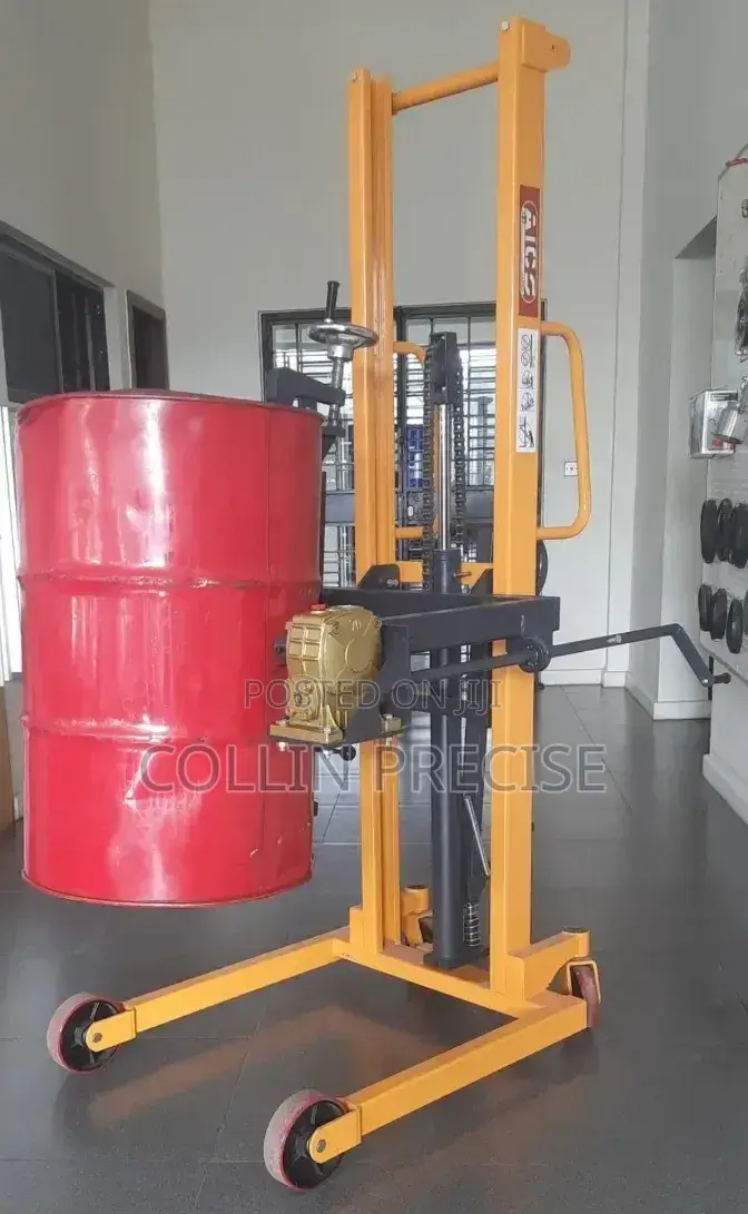500kgs Manual Drum Stacker 1.6m High - Aico Japan