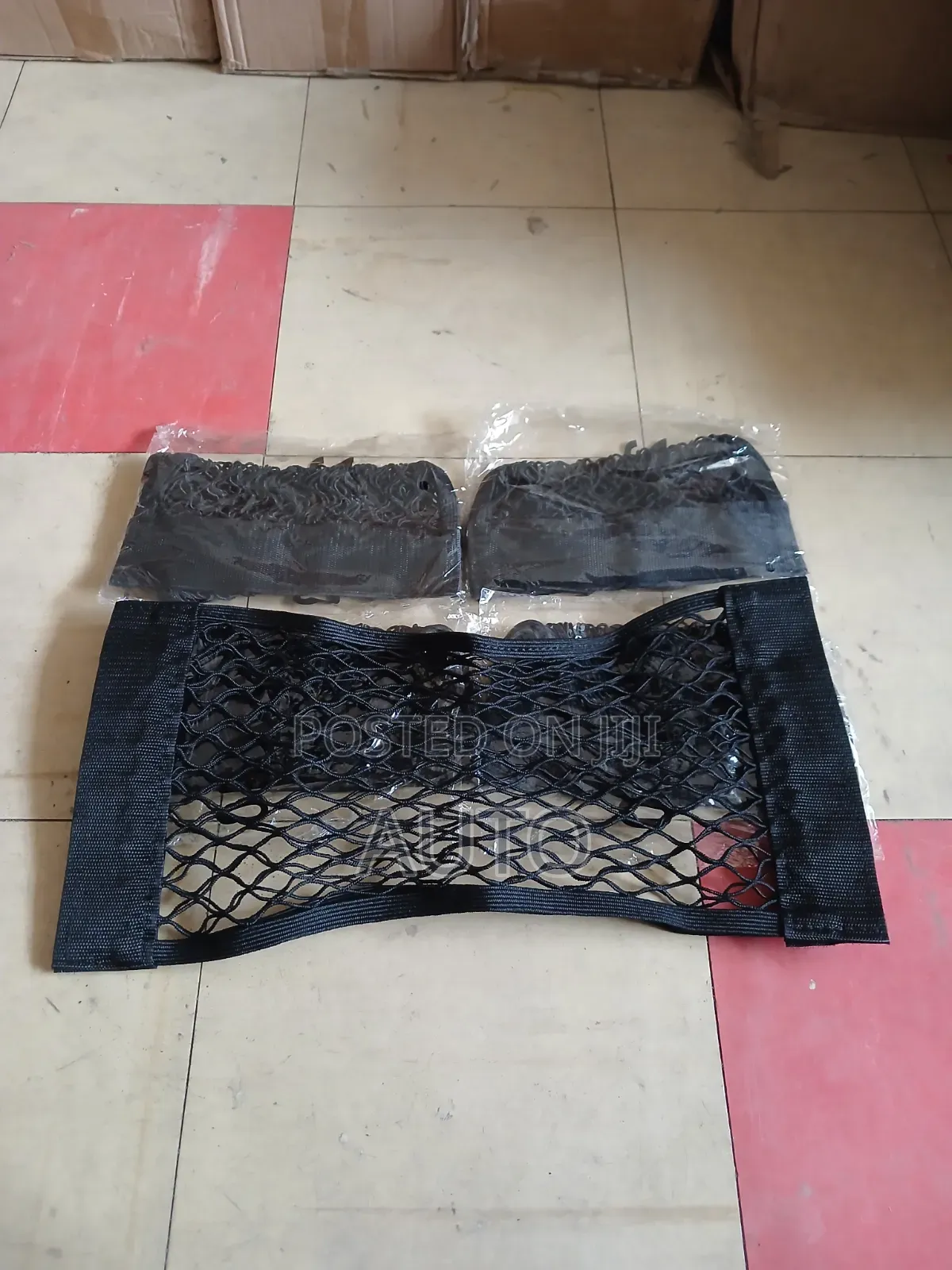 Universal Car Elastic Mesh Back Seat Organizer | Stretch Storage Net