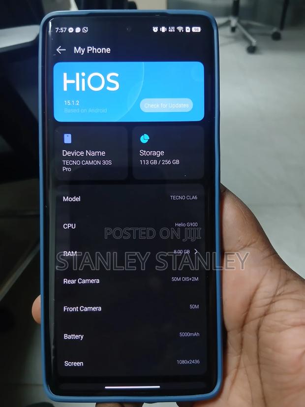 Tecno Camon 30S Pro 256 GB Green - thumbnail 2