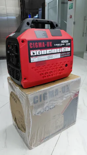 Cigma Uk 4000i Ac Silent Inverter 3.6kw/4kva Petrol Generator