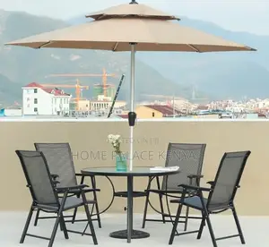 Outdoor Set: Multi-Purpose Outdoor Furniture With Folding and Chairs