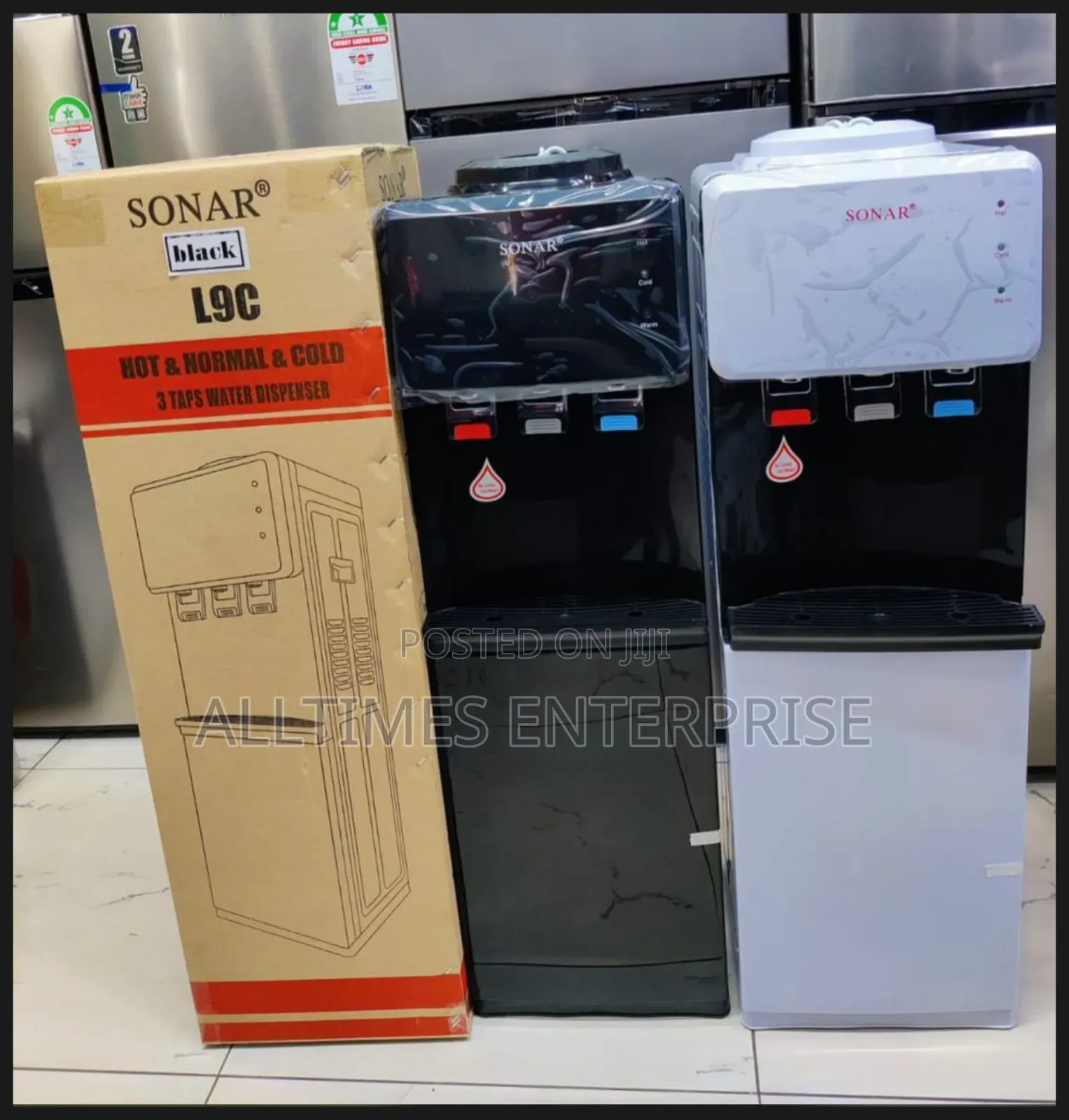 Sonar L9c Hot,Normal and Cold Dispenser Available in White and Black