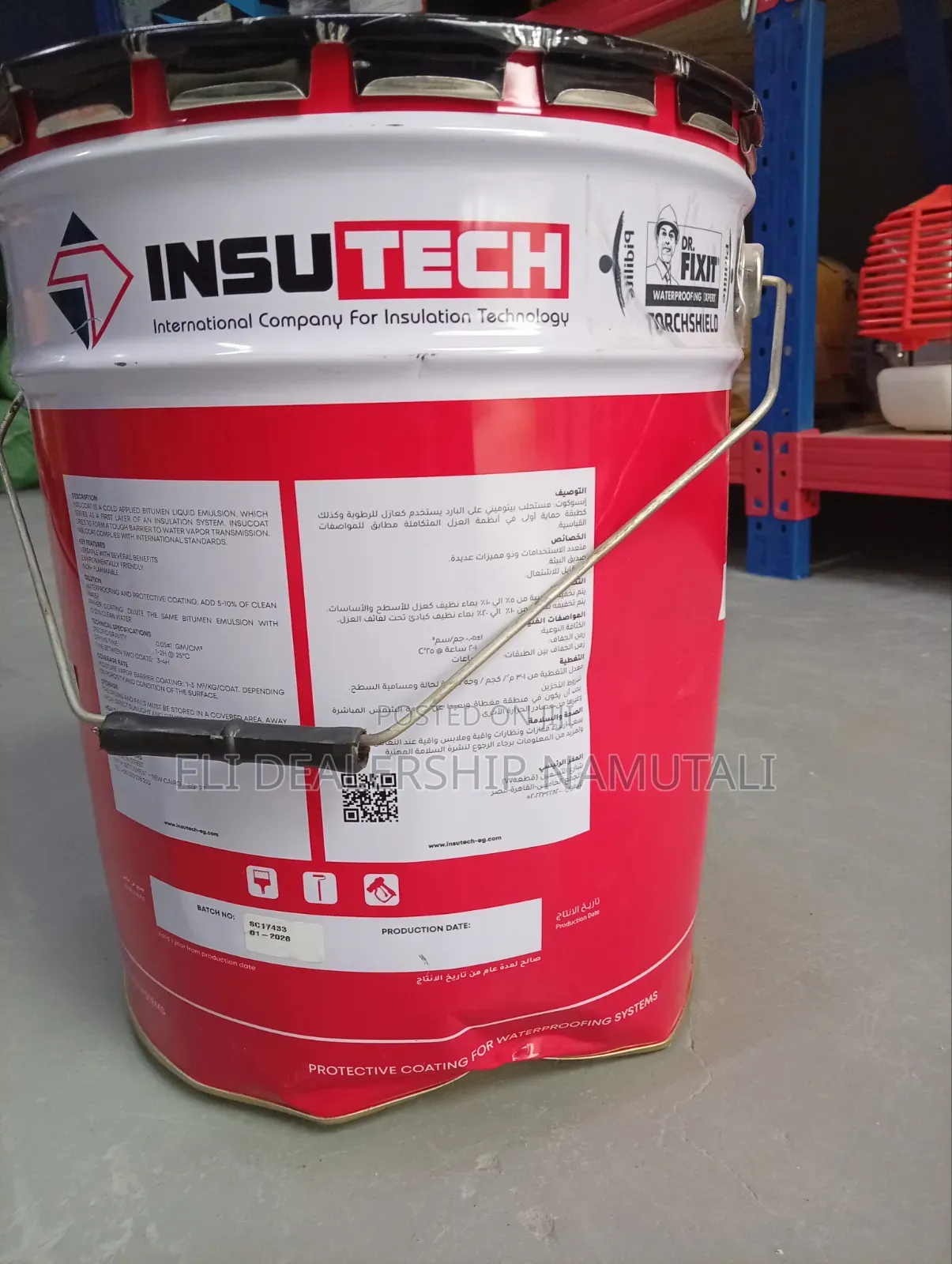 Fast-Drying Waterproofing Primer for Construction Use