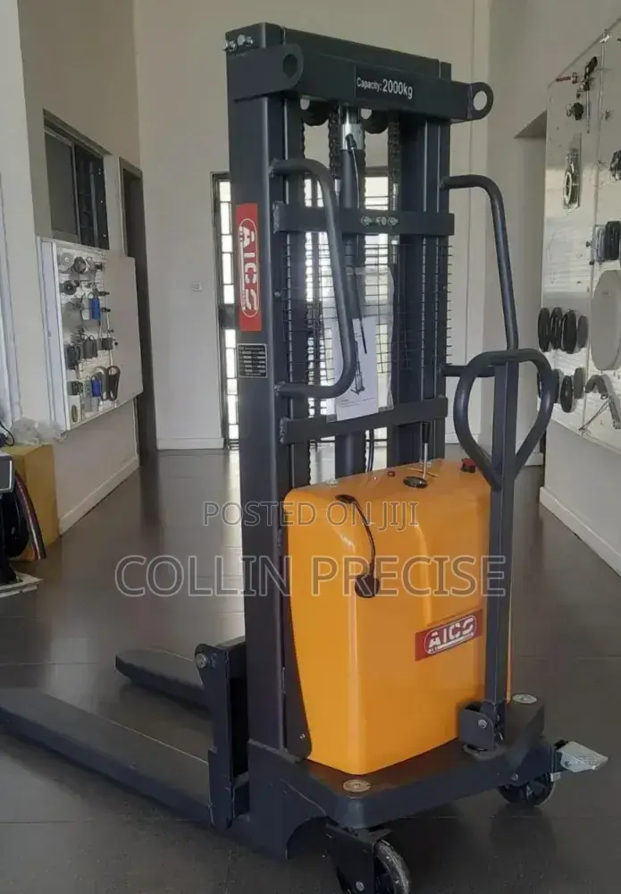 1.5tonnes Semi Electric Stacker 3.5m High-Aico