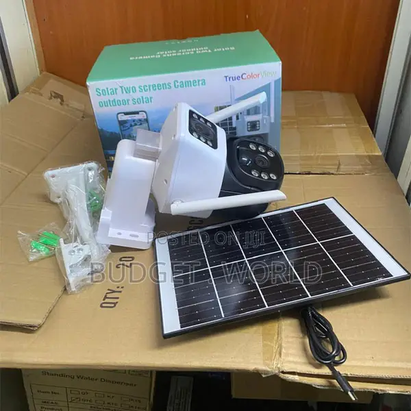 Dual Lens 4g Solar Security Camera – Smart PTZ Surveillance With Sim