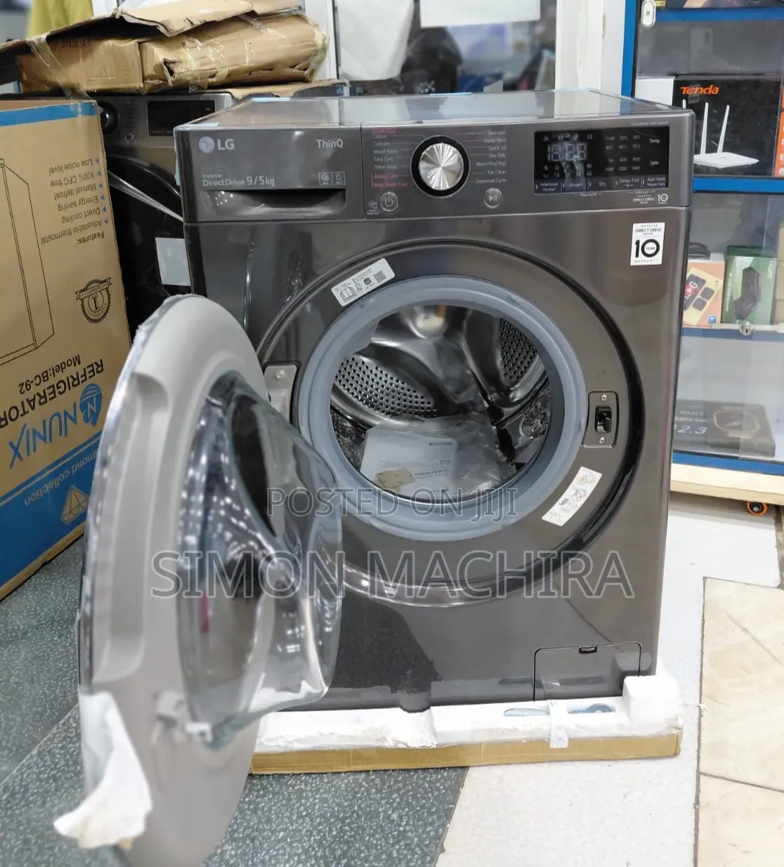 Lg 9kg 5kg Front Load Wash Dryer Washing Machine