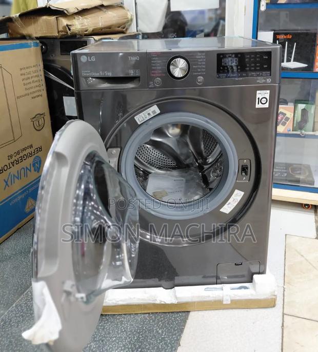 Lg 9kg 5kg Front Load Wash Dryer Washing Machine