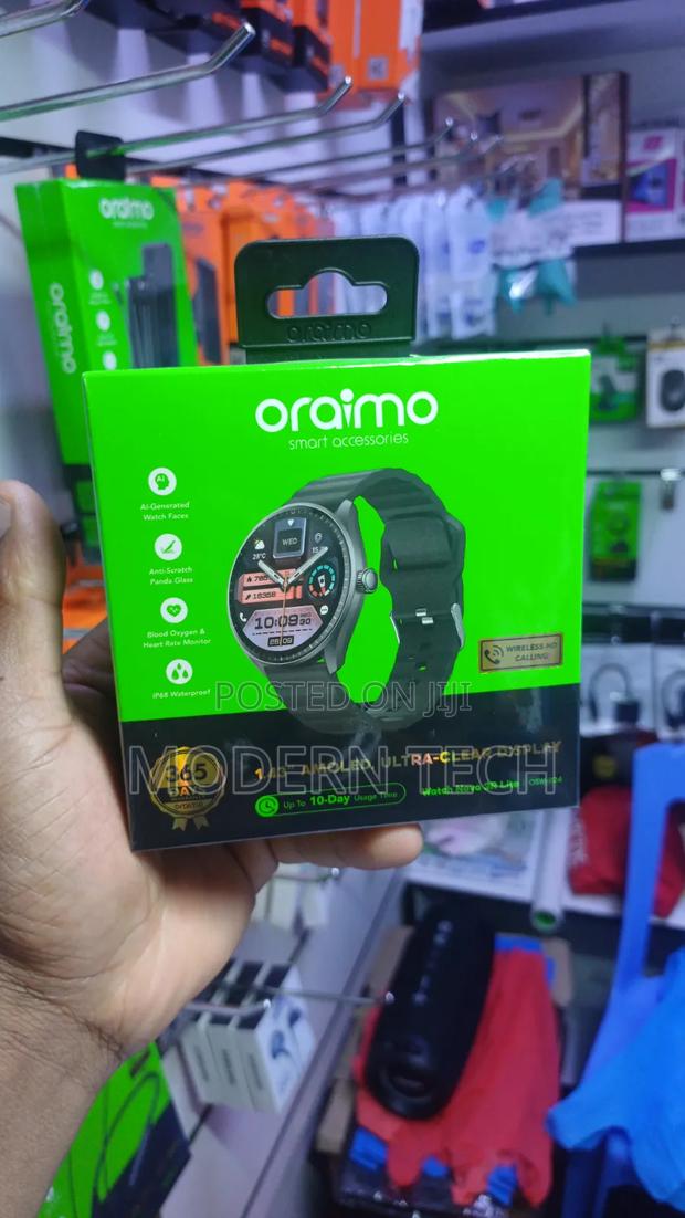 Oraimo Nova 2r Lite Smart Watch | Amoled Display Bluetooth Calling - thumbnail 2