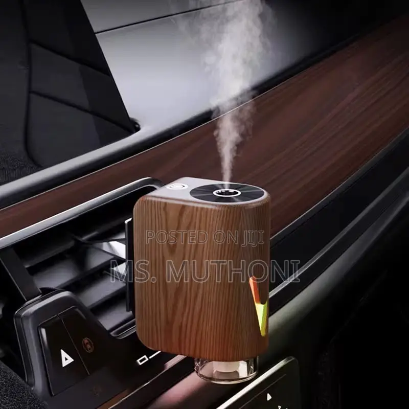 Smart Magnetic Car Diffuser With Ambient Lighting