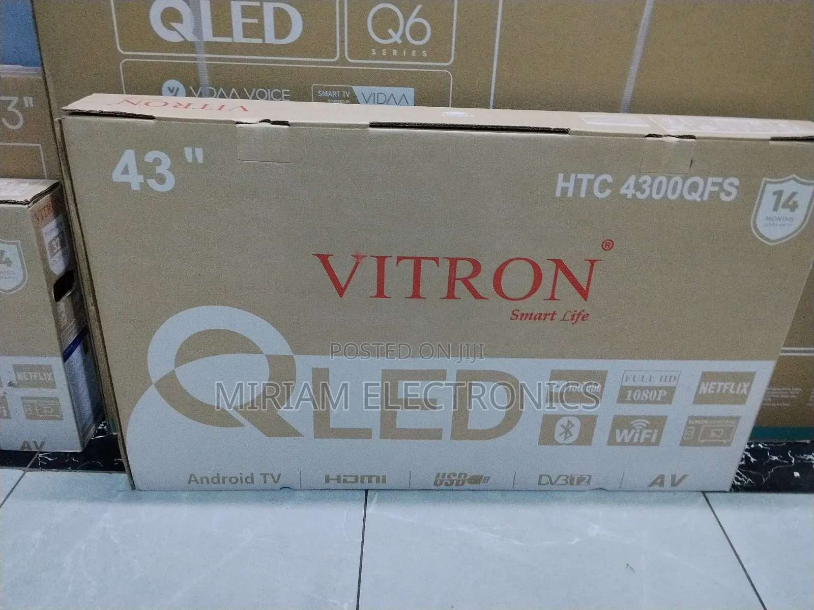 Vitron 43 Inch Qled Htc4300qfs Tv