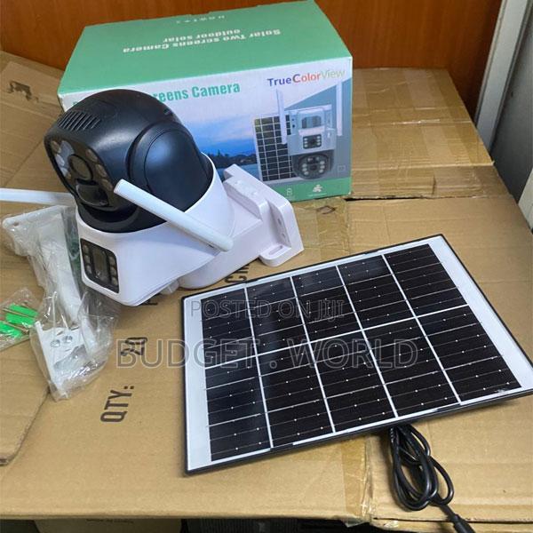 Solar 4g Outdoor Camera – Dual Lens PTZ Security System With Night Vi
