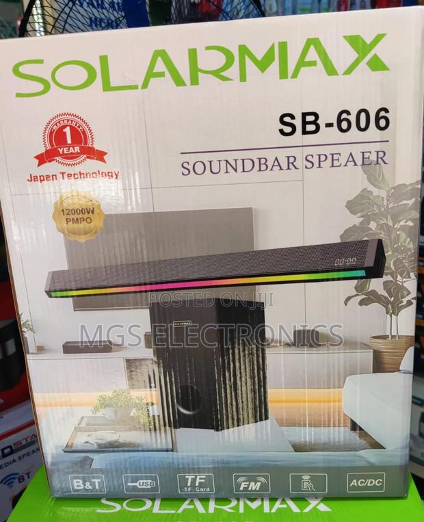 *Solarmax Sb606 2.1 Soundbar *New *