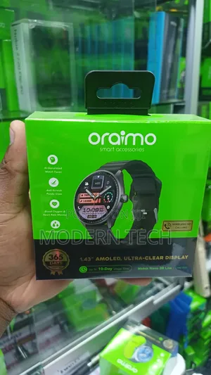 Oraimo Watch Nova 2r Lite Smart Watch – Heart Rate Spo2 Monitor