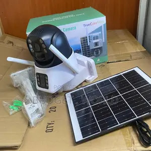 Solar Powered Dual Camera CCTV – 4g PTZ Camera With Two-Way Audio
