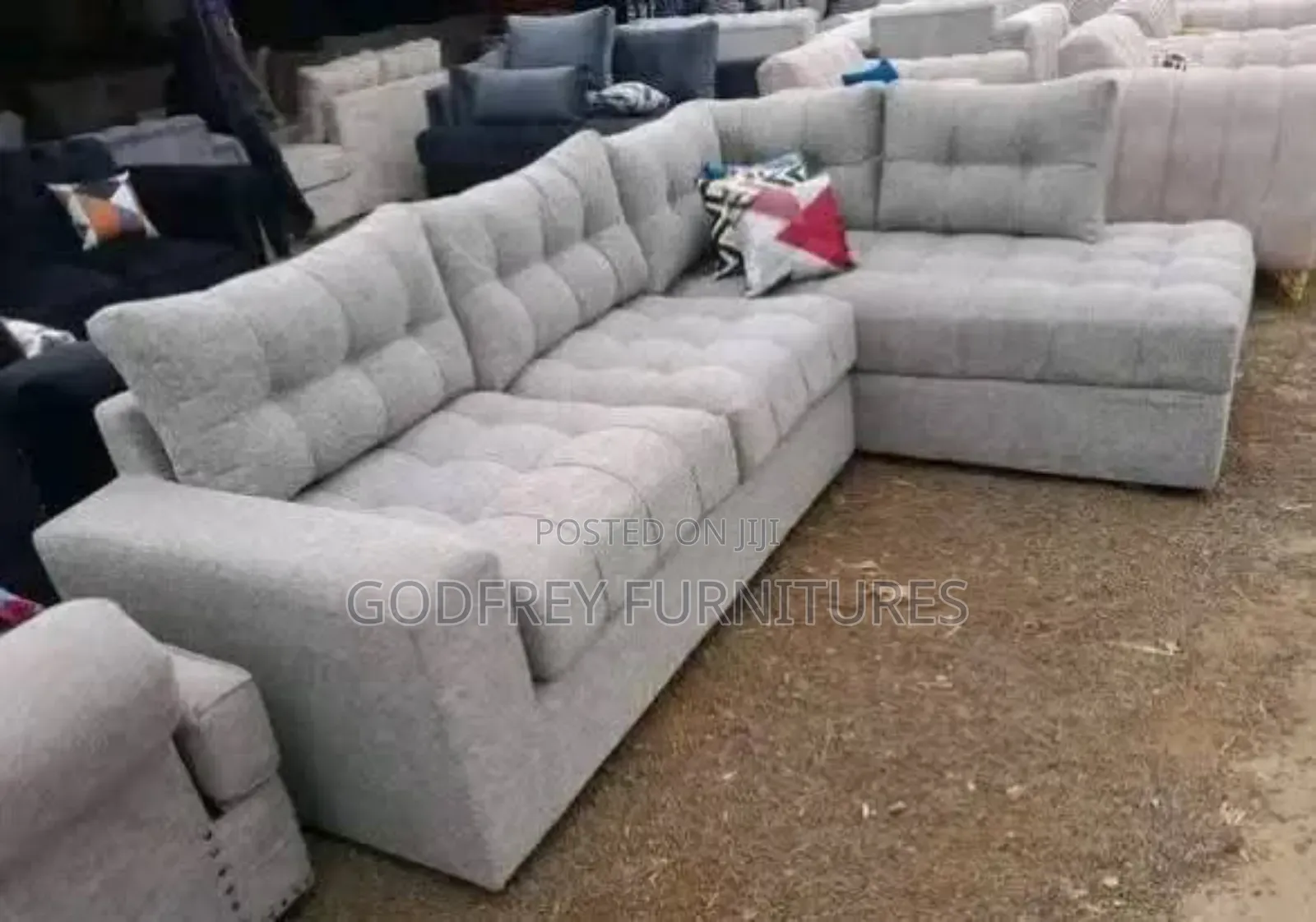 L Shaped 5 Seater Sofa