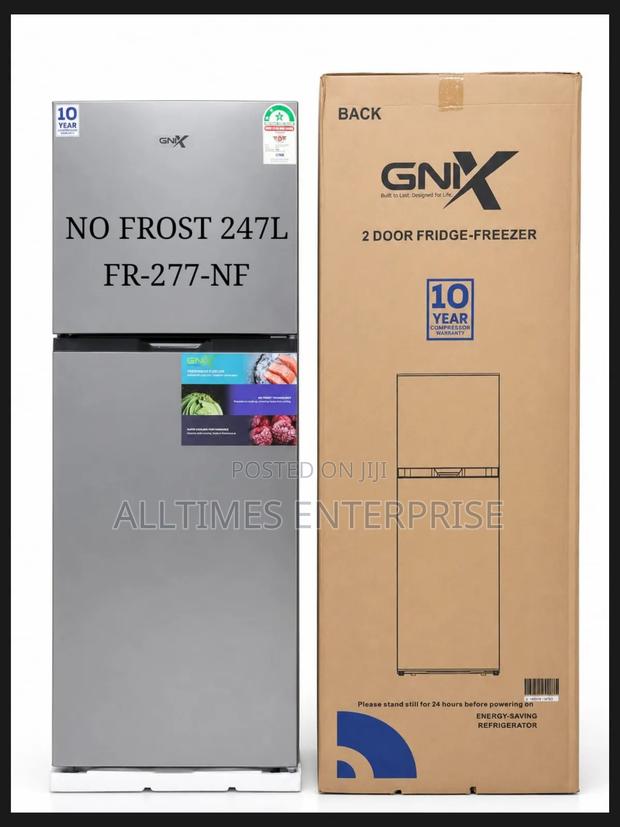 Gnix No Frost 247l Fr-277-Nf Double Door Refrigerator