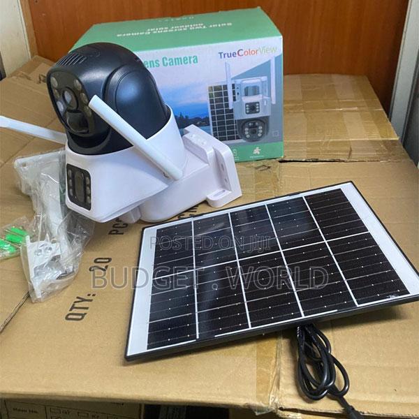 Smart 4g Solar PTZ Camera – Dual Lens Hd Security With Sim Slot