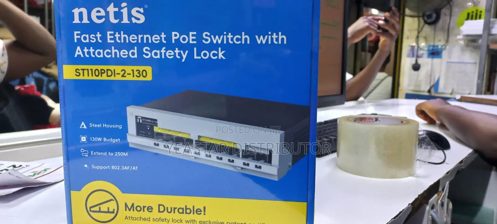 Netis St110pdi-2-130 Fast Ethernet Poe Switch