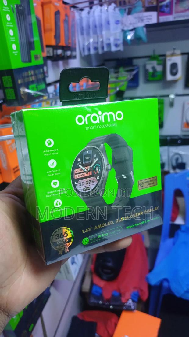 Oraimo Watch Nova 2r Lite – Premium Smart Watch With Amoled Display - thumbnail 2