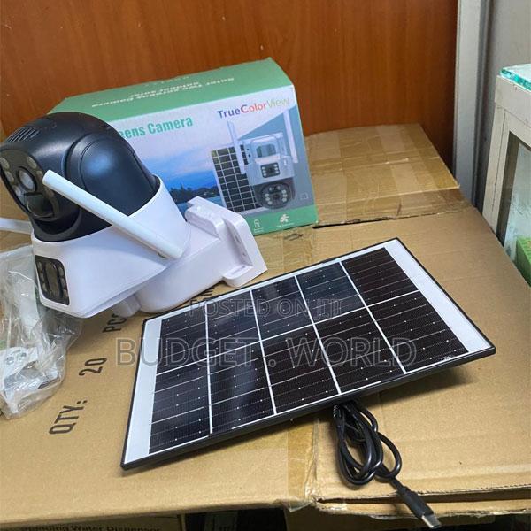 Outdoor Solar 4g Security Camera – Dual Lens PTZ With Motion Detection