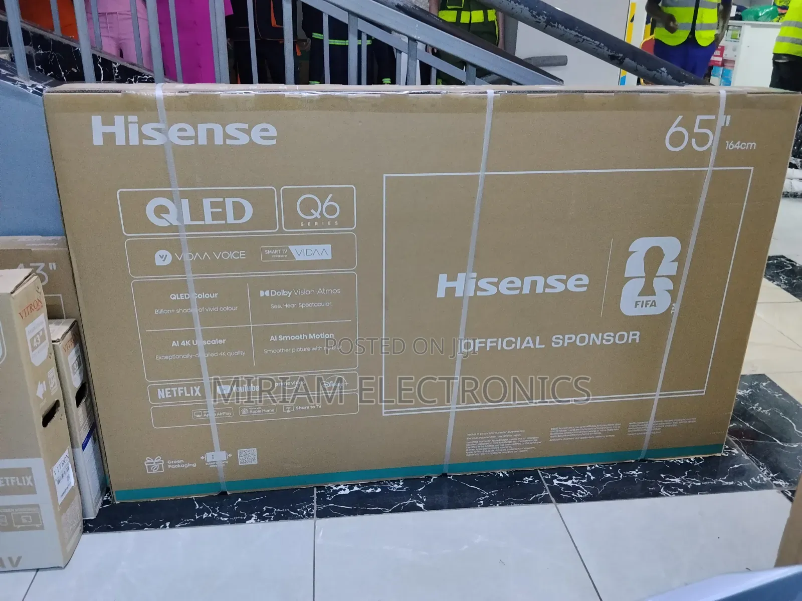 Hisense 65 Inch Qled Smart Tv 65q6qken