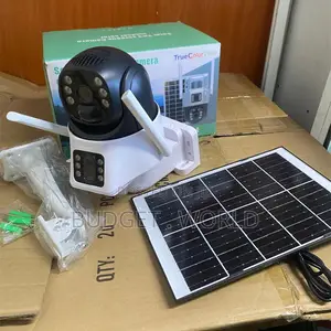 Dual Lens Solar Surveillance Camera – 4g PTZ CCTV for Remote Protecti