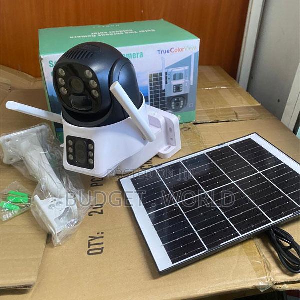 Dual Lens Solar Surveillance Camera – 4g PTZ CCTV for Remote Protecti