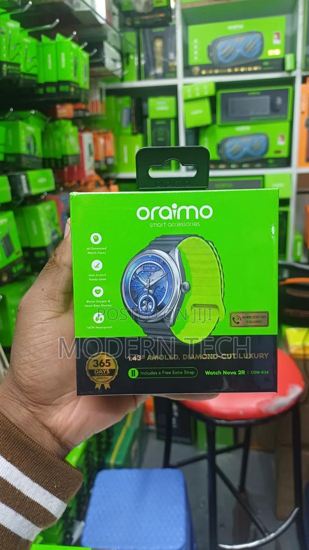 Oraimo Watch Nova 2r 1.43" Amoled 35-Day Standby Smart Watch - thumbnail 2