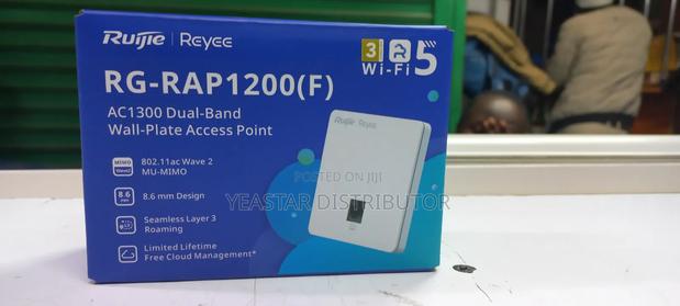 Ruijie Reyee Rg-Rap1200(F)Ac1300 Dual-Band Wall-Plate Access Point