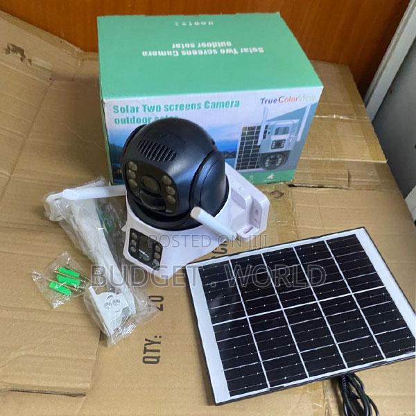 4g Solar CCTV Camera With Dual Lens – Smart PTZ Surveillance Solution