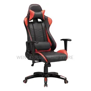 Office Chairs; Ergonomic Adjustable Leather Gaming Chairs