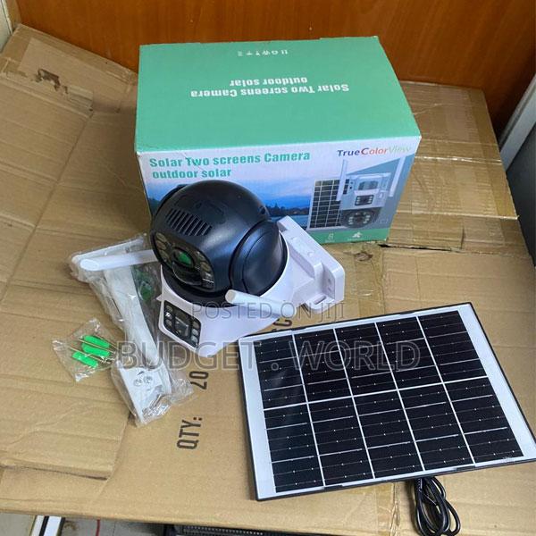 Dual Lens Solar Security Camera 4g – PTZ Monitoring With Sim Support