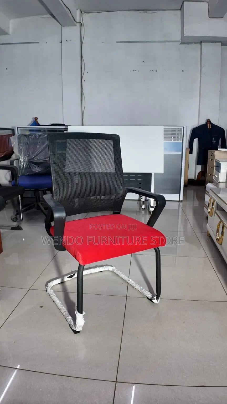 Office Chairs; Mesh Office Visitors Chairs With Sled Base