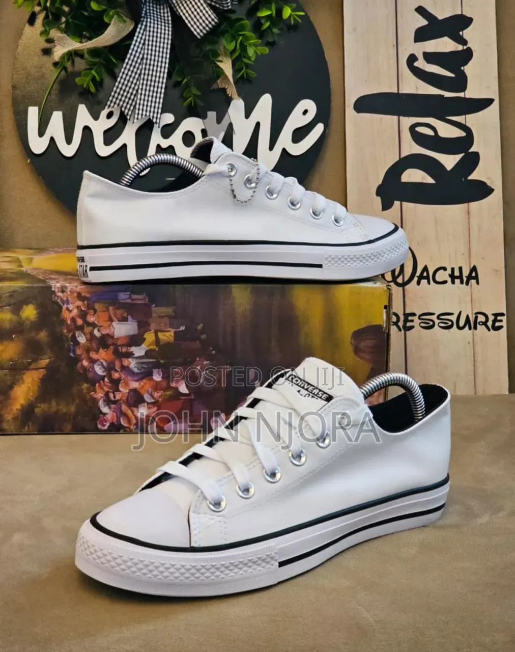 *Leather Converse* Sizes 37_43
