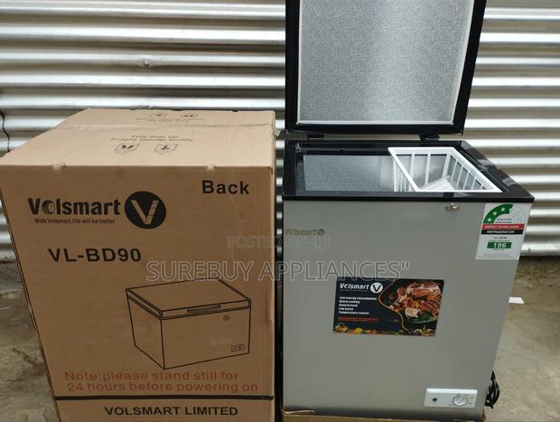 Volsmart 90 Litres Freezer – Fast Cooling Technology