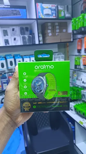 Oraimo Watch Nova 2r – Bluetooth Calling, Health Sports Modes