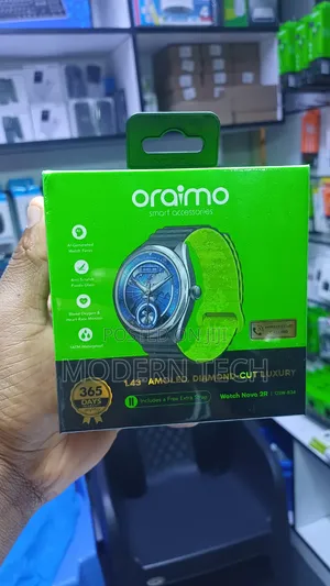 Oraimo Watch Nova 2r – Bluetooth Calling, Health Sports Modes