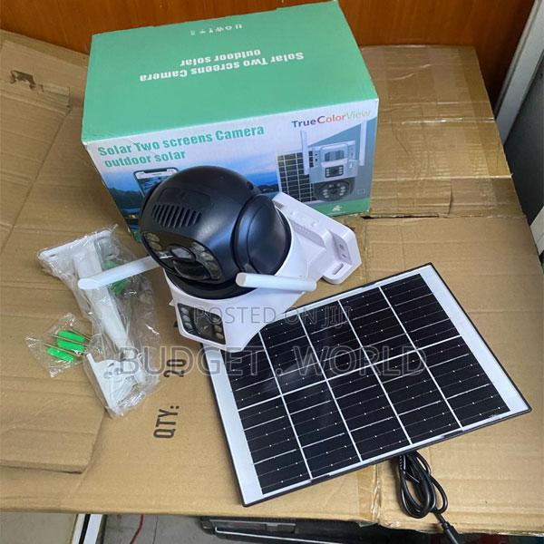 Smart Solar Dual Lens PTZ Camera – 4g Outdoor Surveillance System