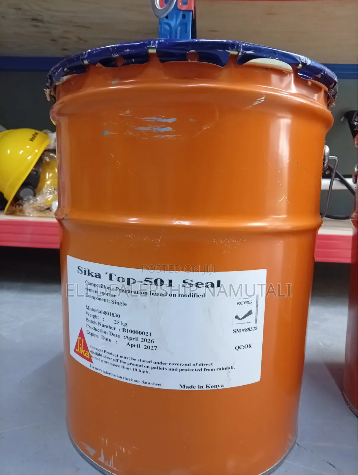 Sika Top-Seal 501 High-Performance Waterproofing Mortar