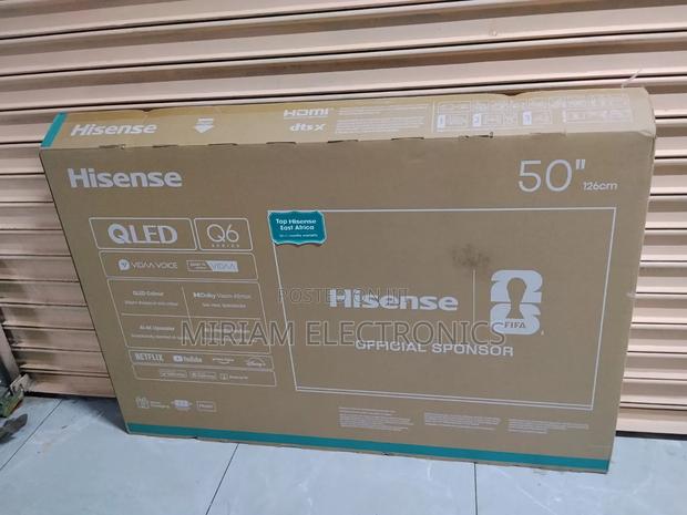 Hisense 50 Inch Qled Smart Led Tv