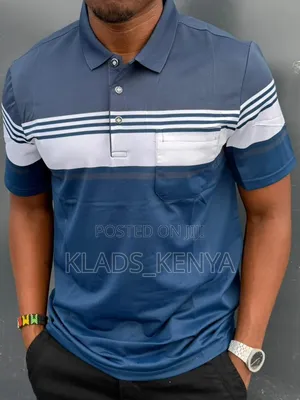 Men's Lined Shirts Polo