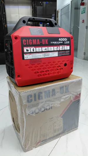 Cigma Uk 4000i Soundproof 4kva Inverter Generator