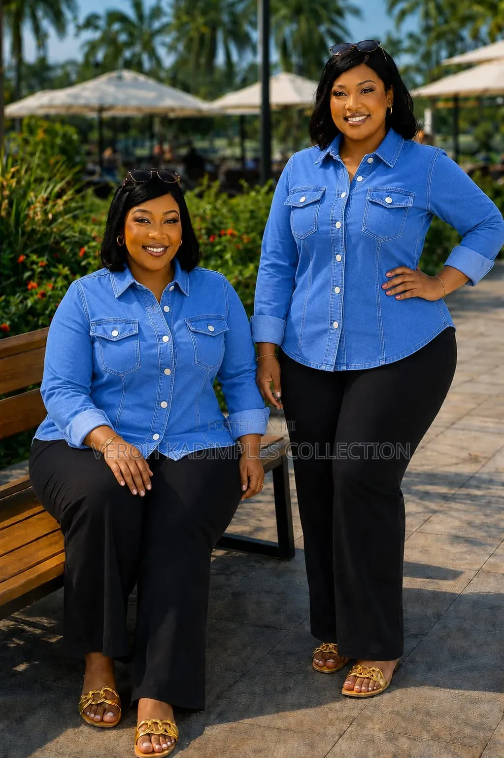 Elegant Denim Shirts