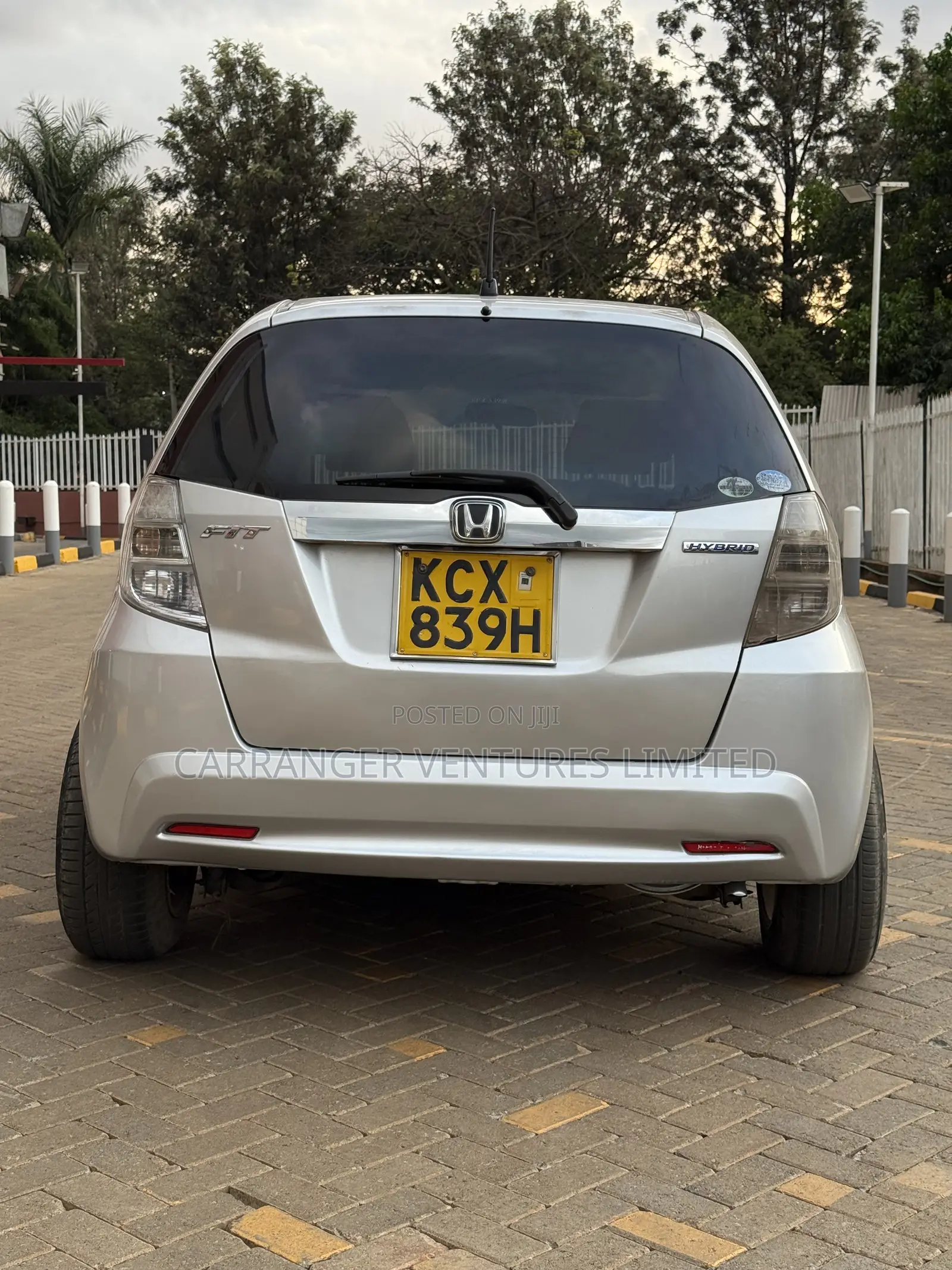 Honda Fit 2012 Silver