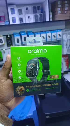 New Oraimo Watch Nova Am – Premium Curved Amoled Smart Watch