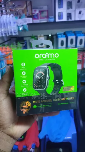 New Oraimo Watch Nova Am – Premium Curved Amoled Smart Watch