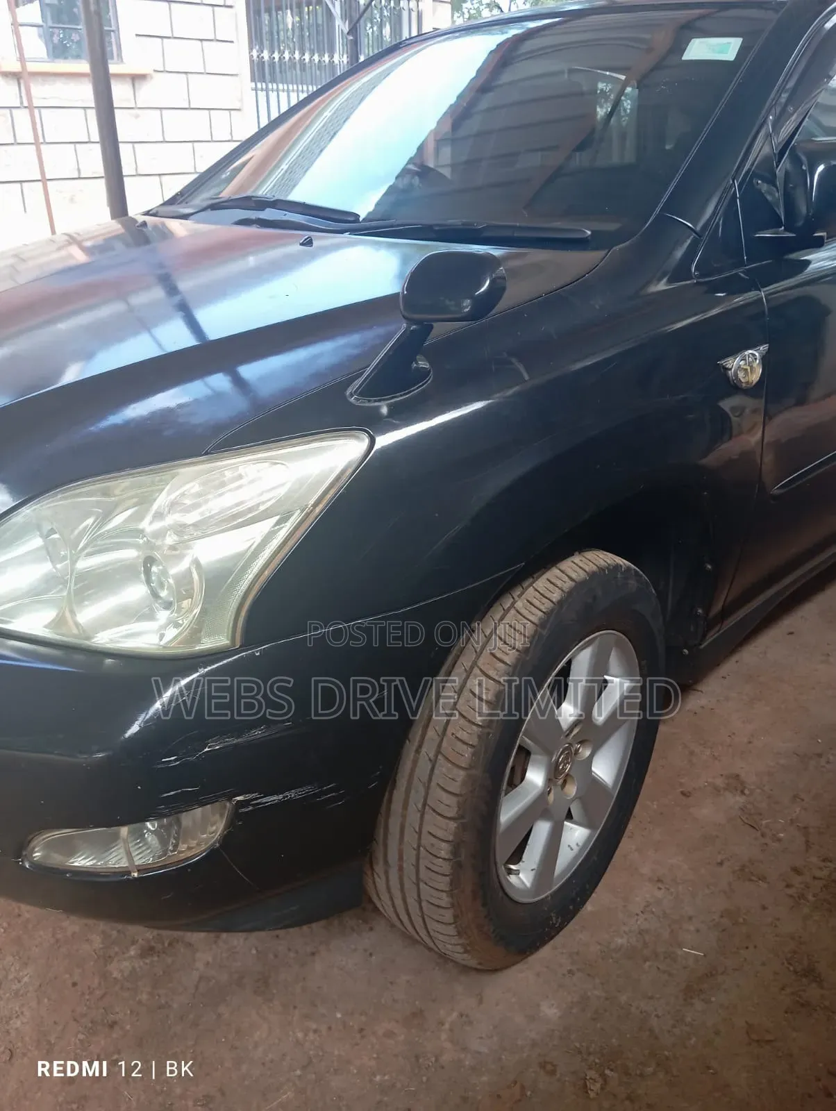 Toyota Harrier 2009 Black