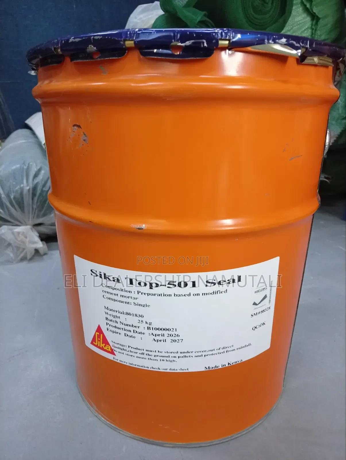 Dealers in Premium Sika Top-Seal 501 Leak Protection Coating